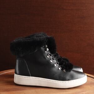 Josef Seibel Boots Womens SZ EU 40 US 9-9.5 BLK Hillary 14 Leather Ankle Comfort